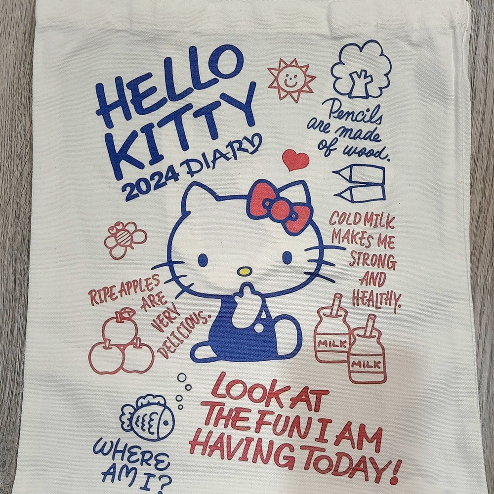 Hello Kitty 2024 Diary Tote Bag